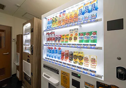 写真：自販機コーナー